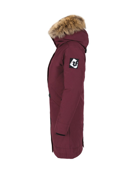Пуховое пальто Nyla II (Женский; L; Малиновый)
